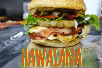Hamburguesa Hawaiiana